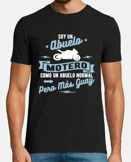 T-shirt sono un nonno biker