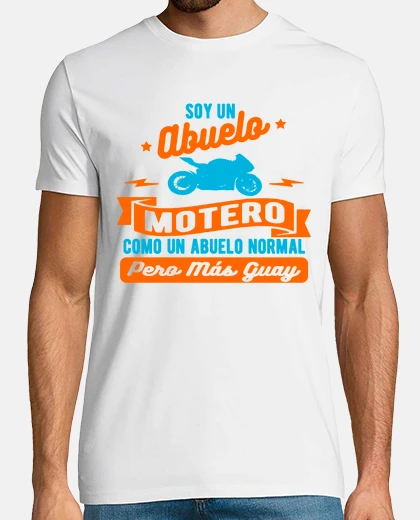 T-shirt sono un nonno biker