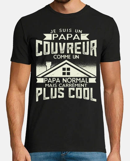 T-shirt Sono un papà di roofer