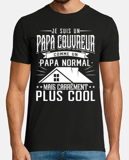 T-shirt Sono un papà di roofer