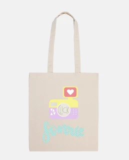 Sonríe - Bolsa tela 100 algodón