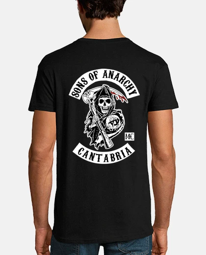 Camiseta Sons of Anarchy - Cantabria - Espalda