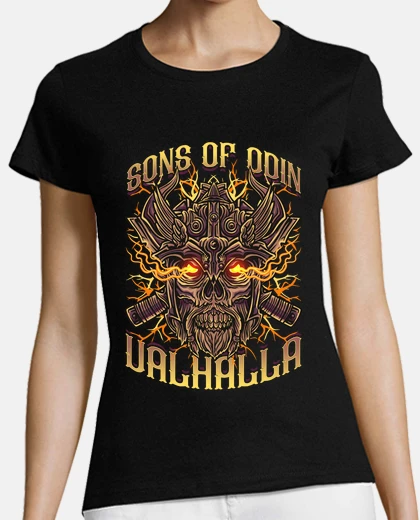 T-shirt sons of odin valhalla vikings ragnar thor viking pride viking runes