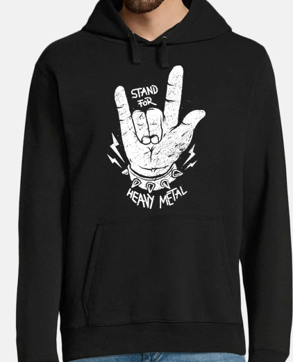 Sudadera soporte para heavy metal