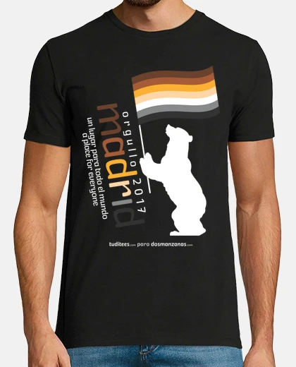 T-shirt sopportare orgoglio madrid 2017