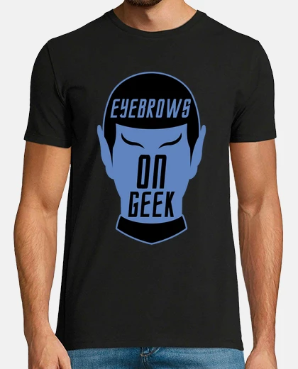 T-shirt sopracciglia su geek!