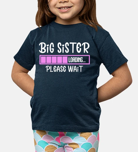 Abbigliamento sorella maggiore per favore aspetta reg