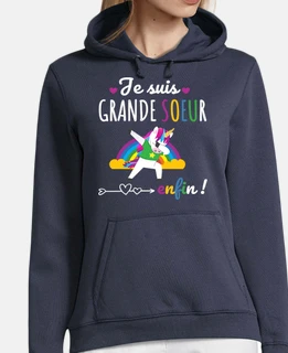 sorella maggiore finalmente regalo umorismo unicorno