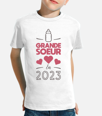 T-shirt bambino sorella maggiore nel 2023