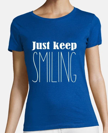 T-shirt sorridente