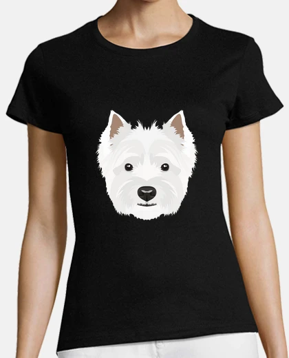 T-shirt sorridente west highland white terrier