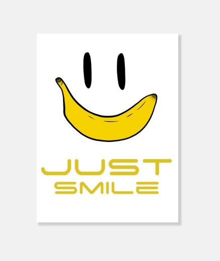 Stampa sorridi e basta