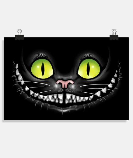 Poster sorridi nel dark