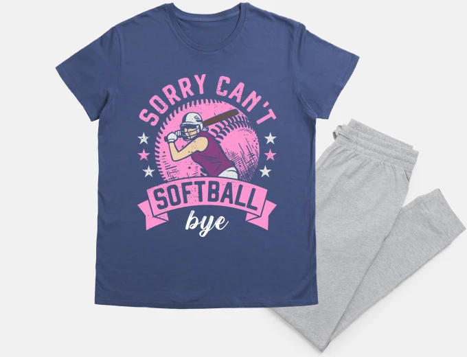 Pyjama sorry cant softball bye for girls