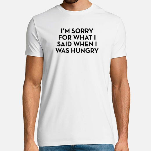 sorry hungry black