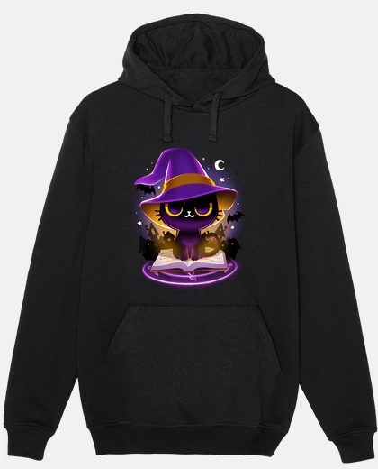 Sweat sort de chat sorcier - h all