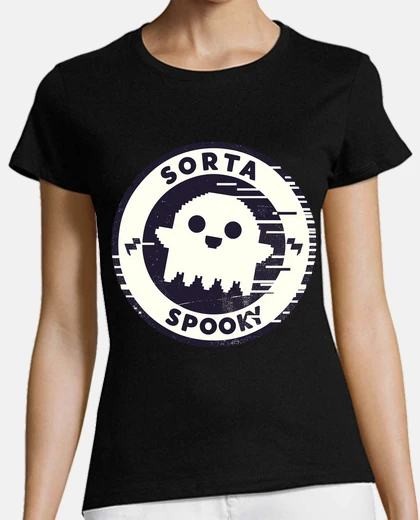 Playera sorta spooky pixel glitch