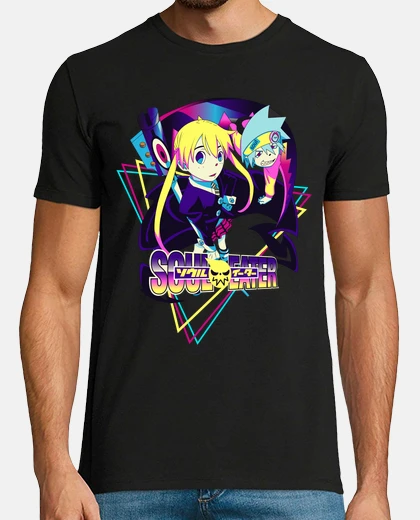 Camiseta soul eater anime - maka albarn and Evan