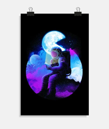 Poster soul of the space gamer