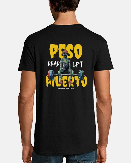 Tee-shirt soulevé de terre à manches courtes pour homme, qualité supérieure