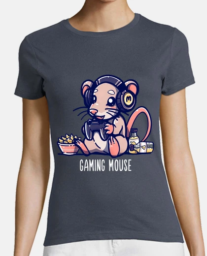 Tee-shirt souris de jeu - chemise de womans