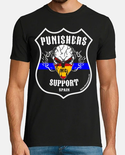 Tee-shirt soutenir les punisseurs officiels mc es