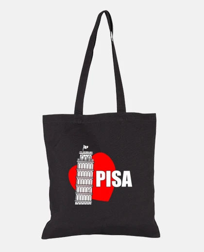 Bag souvenir pisa leaning tower italy