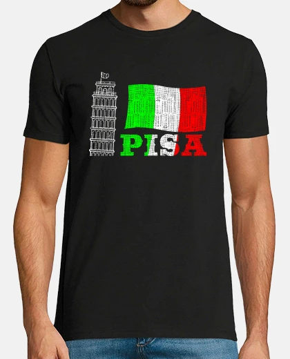 T-shirt Souvenir Pisa, Toscana, idea regalo