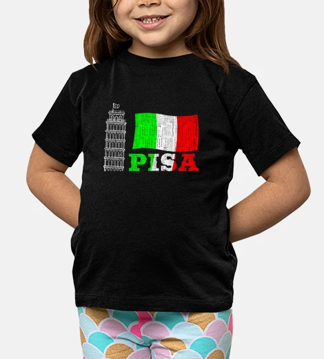 Abbigliamento Souvenir Pisa, Toscana, idea regalo