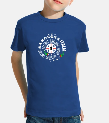 Abbigliamento Souvenir Sardegna, 4 mori, idea regalo