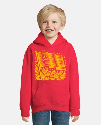 Kids Soviet flag