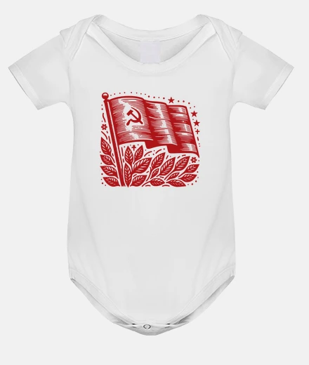 Kids Soviet flag