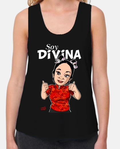 Camiseta Soy Divina, Greta k-beauty