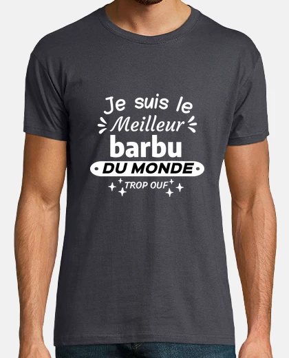 Playera soy el mejor barbudo del mundo