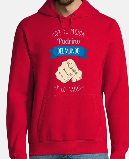 Sudadera Soy el Mejor Padrino del Mundo y lo Sab