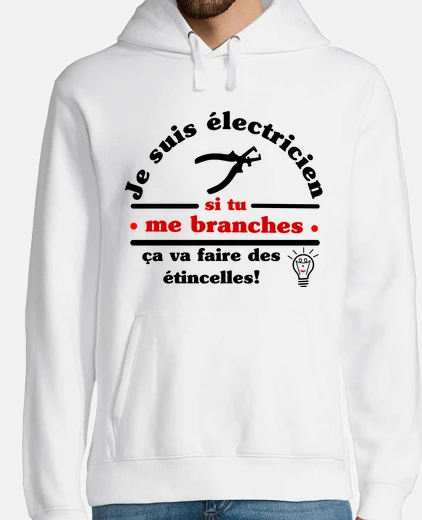 Sudadera soy electricista
