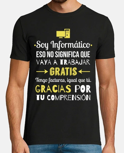 Camiseta Soy Informático