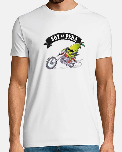 Camiseta Soy la pera motera
