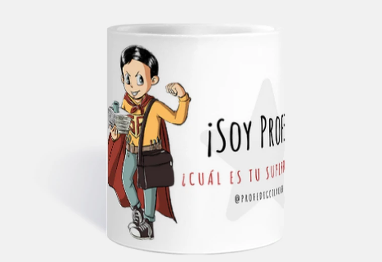 Taza Soy profe Cuál es tu superpoder