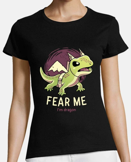 Playera Soy un Dragón Gecko Animal Camiseta