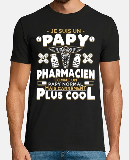 Camiseta Soy un farmacéutico abuelo