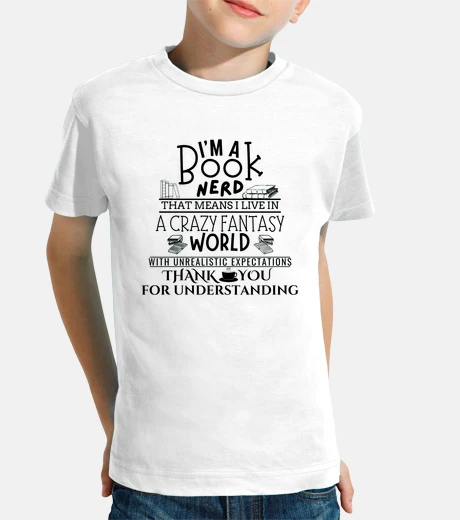 Ropa Soy un nerd de los libros amante de la 