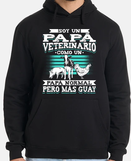 Sudadera Soy Un Papa Veterinario
