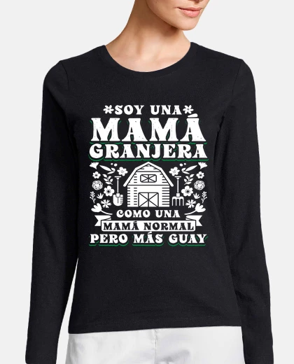 Playera Soy Una Mama Granjera