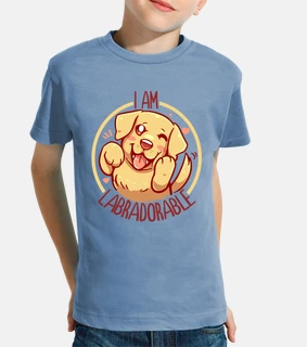 soy labradorable - golden labrador - camisa de niños
