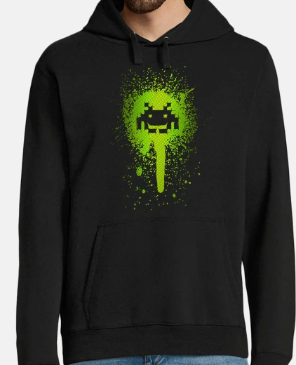 Hoodie space blotch - black version