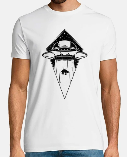 Camiseta Space Cat Abduction Adventures
