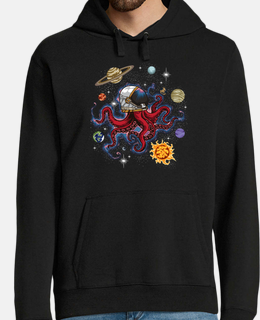 Space Octopus  Galactic Sea Animal In Space Suit