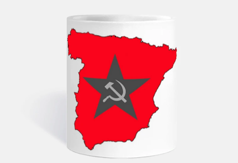 Tazza Spagna rossa
