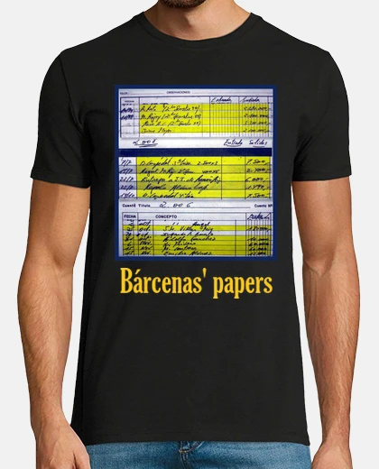Camiseta Spain is Different - Papeles de Bárcenas